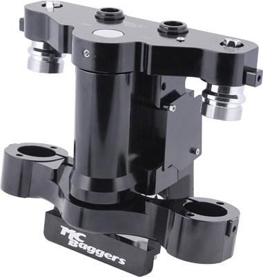 MC Baggers - MC Baggers Ez-On Neck Rake Kit for 23in. Wheel - EK14-23-37D-B