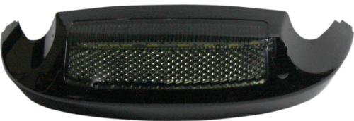 Custom Dynamics - Custom Dynamics LED Front Fender Tip Housing - White LED/Smoke Lens - GEN-FT-WS-BLK