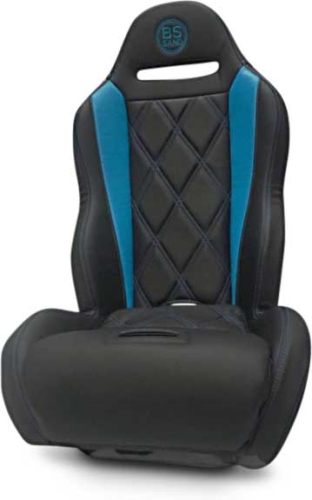 BS Sand - BS Sand Performance Seat - Double T - Black/Titanium Blue - PEBUTBDTB
