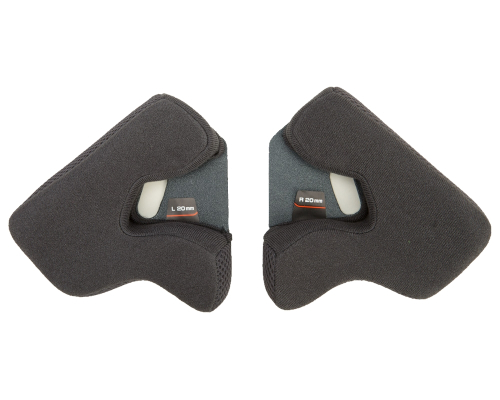 G-Max - G-Max Cheek Pads for GM-76X Helmets - Lg/XL - 20mm - G076022