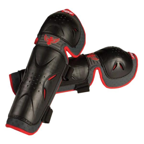 Fly Racing - Fly Racing Flex II Youth Shin/Knee Guards - 28-3069 - Black - OSFM