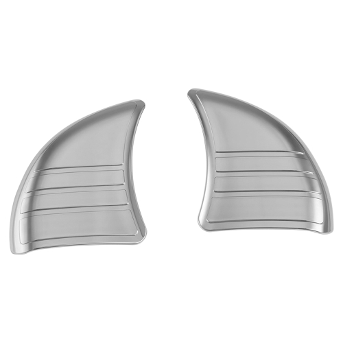 Kuryakyn - Kuryakyn Tri-Line Inner Fairing Cover Plates - Chrome - 6978