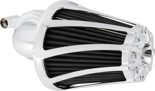 Arlen Ness - Arlen Ness Monster Sucker Air Cleaner Kit with Cover - Drift/Chrome - 600-079