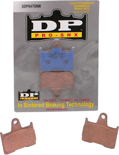 DP Brakes - DP Brakes SNX High Friction HH+ Snowmobile Pads - SDP847SNX