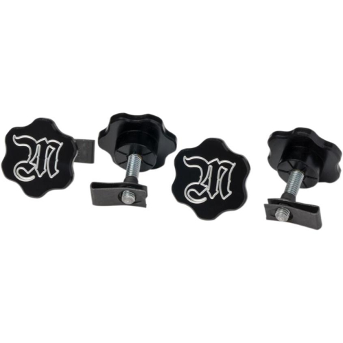 Misfit Industries - Misfit Industries Saddlebag Mount Kit - Black - MBKB