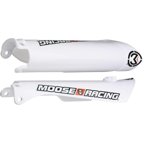 Moose Racing - Moose Racing Fork Guards - White - 0412-0264
