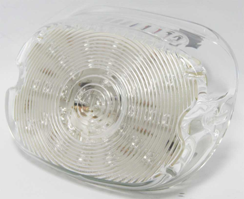 HardDrive - HardDrive LED Laydown Tail Lights - Clear - 38-578C