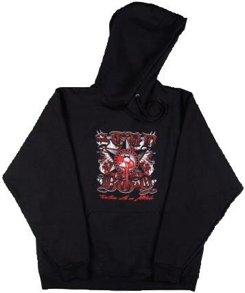 Stud Boy - Stud Boy Hoodie - 2534-03 - Black - 2XL