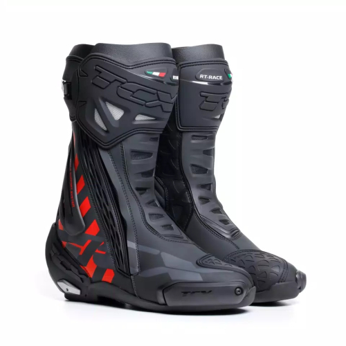 TCX - TCX RT-Race Boots - 20179T7669-606-42 - Black/Red - 8.5