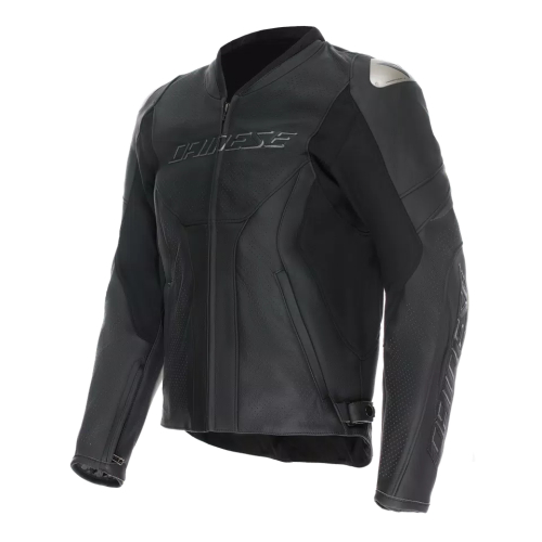 Dainese - Dainese Racing 5 Perf Leather Jacket - 2015300032-691-64 - Black/Black/Black - 64