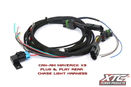 XTC Power Products - XTC Power Products Plug and Play Rear Chase Bar Harness - CAN-MAV-LBH