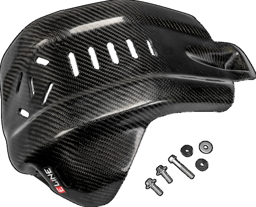 E Line - E Line Carbon Fiber Skid Plate - HSP25018