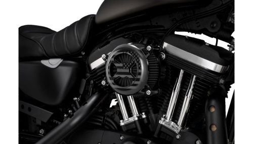 Vance & Hines - Vance & Hines VO2 America Air Intakes - Matte Black - 42339FG