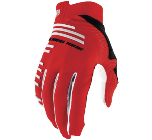 100% - 100% R-Core Gloves - 10027-00017 - Racer Red - Large