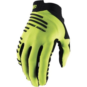 100% - 100% R-Core Gloves - 10027-00014 - Flourescent Yellow - 2XL