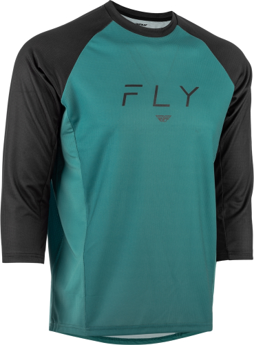 Fly Racing - Fly Racing Ripa 3/4 Sleeve Jersey - 352-8132L - Evergreen/Black - Large