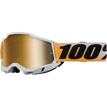 100% - 100% Accuri 2 Shiv Goggles - 50014-00033 - Shiv/Mirror True Gold Lens - OSFM