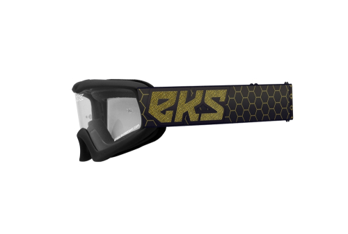 EKS Brand - EKS Brand X-Grom Youth Goggles - 067-30350 - Black/Gold Metallic - OSFM