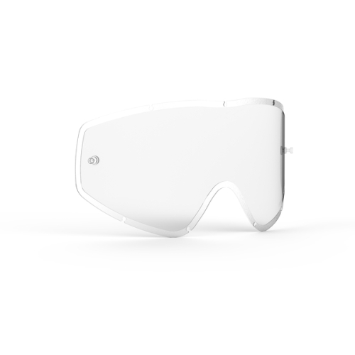 EKS Brand - EKS Brand Single-Pane Race Lens - Clear Injection Molded - 067-40101