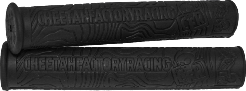 Cheetah Factory Racing - Cheetah Factory Racing Signature Grips - Black - CFR-CD200