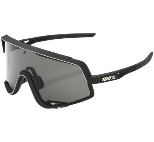 100% - 100% Glendale Sunglasses - 60011-00000 - Soft Tact Black/Smoke Lens - OSFM