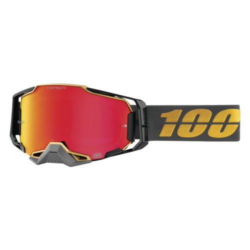 100% - 100% Armega Falcon5 Goggles - 50003-00001 - Falcon5 Hiper Red Lens - OSFM