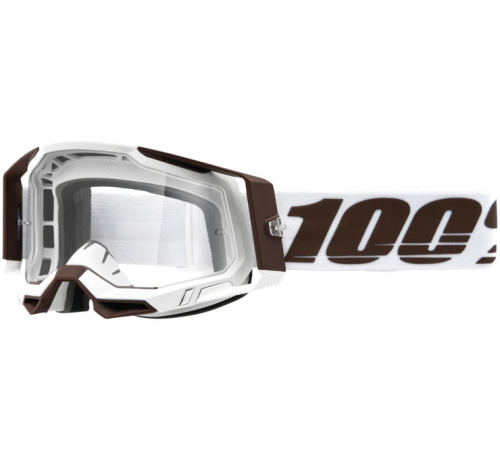 100% - 100% Racecraft 2 Snowbird Goggles - 50009-00007 - Snowbird / Clear Lens - OSFM