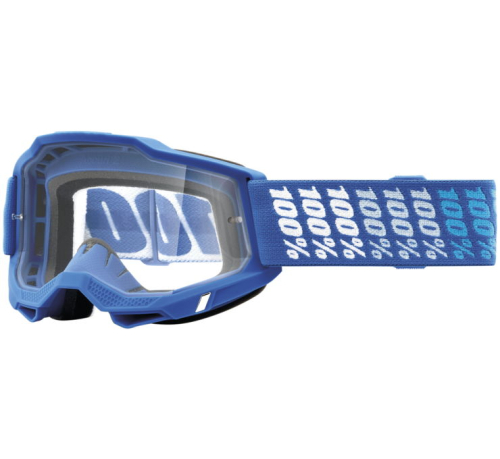 100% - 100% Accuri 2 Yarger Goggles - 50013-00014 - Yarger/Light Blue/White / Clear Lens - OSFM