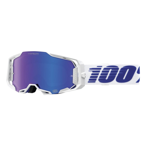 100% - 100% Armega Izi Goggles - 50003-00004 - Izi / Hiper Blue Mirror Lens - OSFM