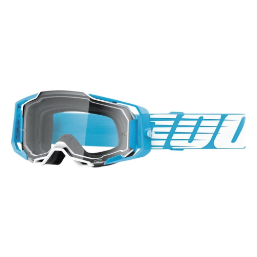 100% - 100% Armega Oversized Sky Goggles - 50004-00010 - Oversized Sky / Clear Lens - OSFM