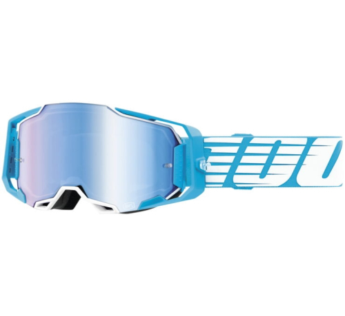 100% - 100% Armega Oversized Sky Goggles - 50005-00010 - Oversized Sky / Blue Lens - OSFM