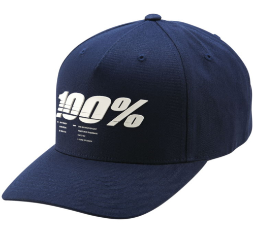 100% - 100% Staunch Hat - 20072-015-01 - Navy - OSFA