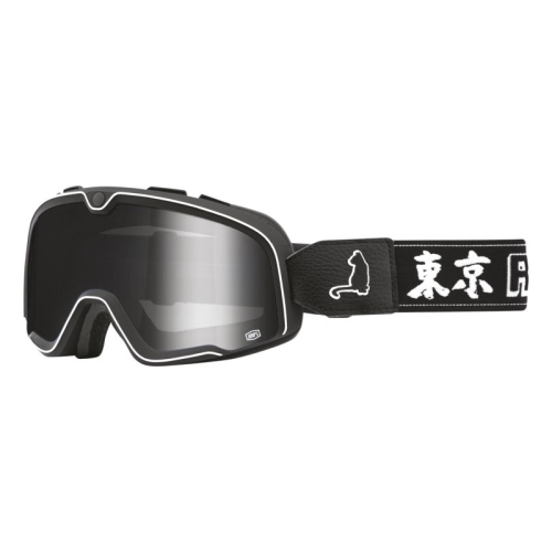 100% - 100% Barstow Roar Japan Goggles - 50000-00005 - Roar Japan / Flash Silver Lens - OSFM