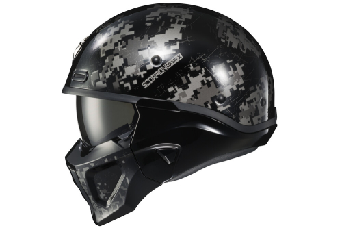 Scorpion - Scorpion Covert X Digicamo Helmet - COX-1133 - Black Gloss - Small