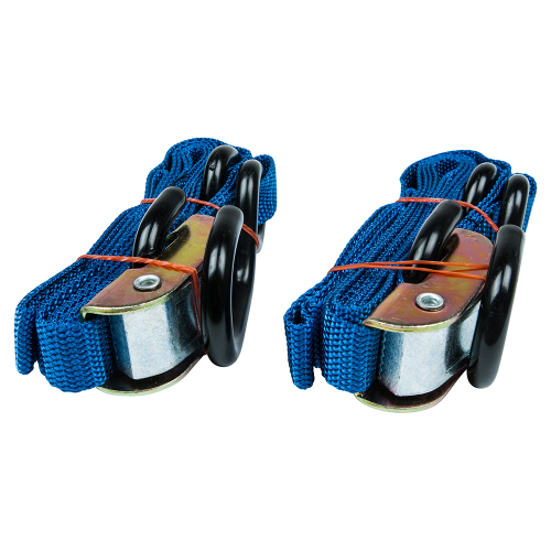 Fire Power - Fire Power 1in. Economy Tie-Downs with Soft Tye - Blue - 21263 SOFT