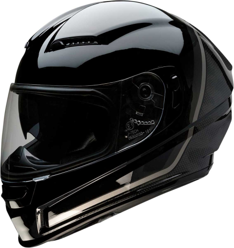 Z1R - Z1R Jackal Kuda Helmet - 0101-13355 - Black/Gray - 2XL