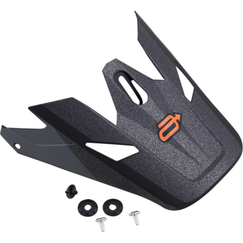 Arctiva - Arctiva Visor for Cambio Rise Helmets - Black/Orange - 0132-1459