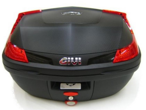 GIVI - GIVI Monolock B47 Blade Top Case with Red Lenses - B47NML