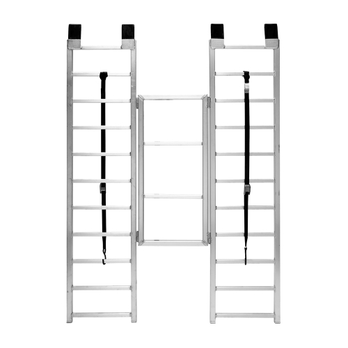 QuadBoss - QuadBoss Aluminum ATV Ramp - Tri-Fold - 50-3/4in. W x 71in. L Unfolded (17in. x 71in. x 5in. Folded) - 3779