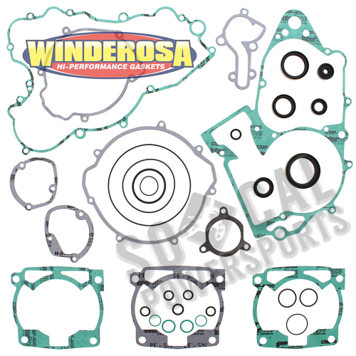 Winderosa - Winderosa Complete Gasket Set with Oil Seals - 811300