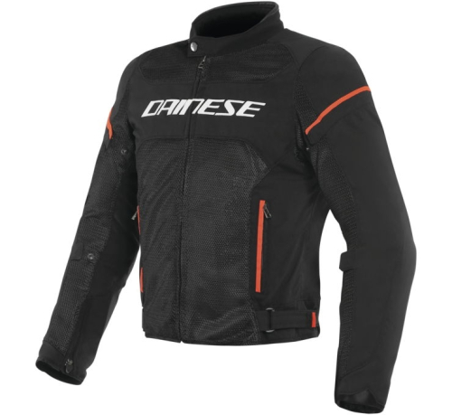 Dainese - Dainese Air Frame D1 Tex Jacket - 201735196-N32-58 - Black/White/Red - 48
