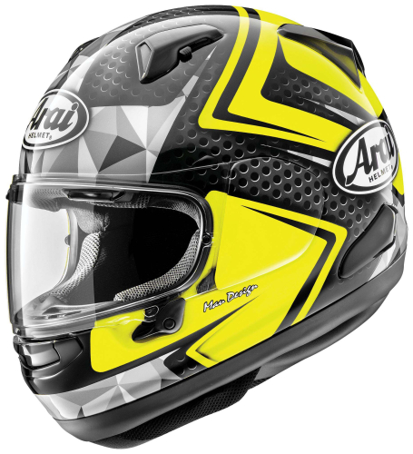 Arai Helmets - Arai Helmets Signet-X Dyno Helmet - 685311172037 - Dyno Yellow - X-Small