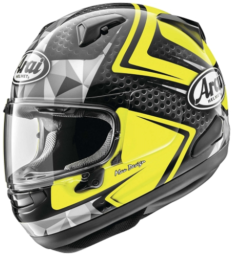 Arai Helmets - Arai Helmets Signet-X Dyno Helmet - 685311172044 - Dyno Yellow - Small