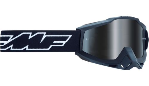 FMF Racing - FMF Racing PowerBomb Rocket Youth Goggles - F-50300-252-01 - Black / Silver Mirror Lens - OSFM