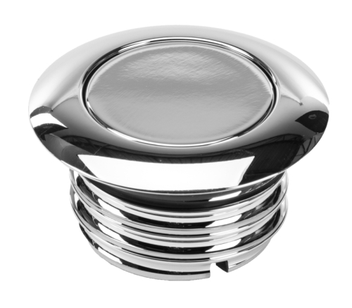 HardDrive - HardDrive Pop-Up Screw in Not Vented Gas Caps - Chrome - 012306
