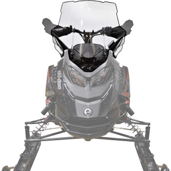 Powermadd - Powermadd Gen5 Snowmobile Windshield - Tall 22in. Clear with Graphics - 13740