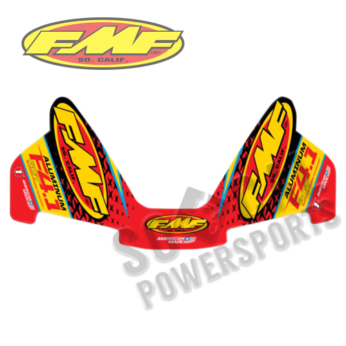 FMF Racing - FMF Racing Replacement Factory 4.1 Aluminum RCT Wrap Decal - 014820