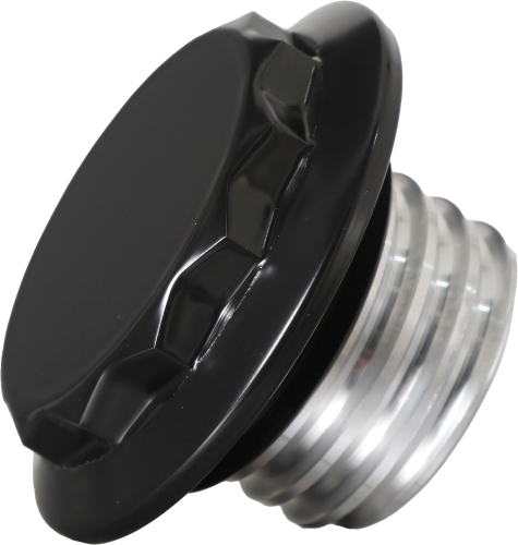 Hofmann - Hofmann Signature Series 12 Point Billet Gas Cap - Vented - Black - HDB-1001B