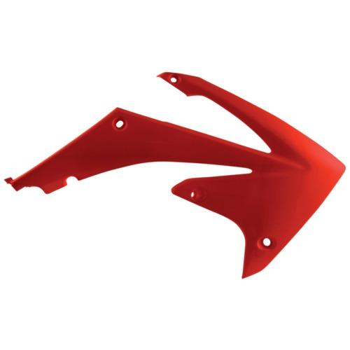 Polisport - Polisport Radiator Shroud - Red - 8429000003