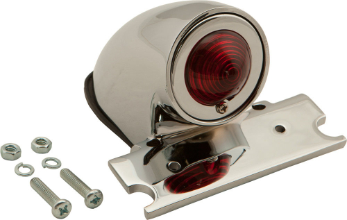 HardDrive - HardDrive Sparto Tail Light - Chrome - 38-207A